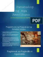 Ang Pananakop NG Mga Amerikano