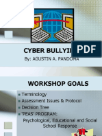 Cyber Bullying: By: Agustin A. Pandoma