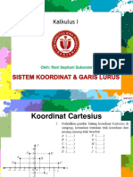 Part 4 Kalkulus I (Sistem Koordinat Dan Garis Lurus)