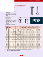 Torque Details-Hex Bolt DIN 933