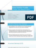 Akuntansi Beban dan Belanja di SKPD