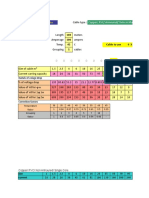 Power Cable Calculations