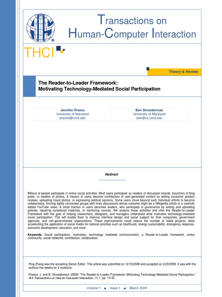 Social Support Networks For Chronic Disease Patients – Part 7: Technology-Mediated Social Support And Future Directions