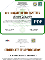 Certificates Nutrition Month 2017