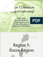 Region 1 Literature (Biag Ni Lam-Ang)