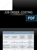 Job Order Costing