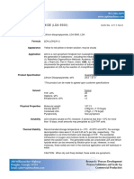 Lithium Diisopropylamide (Lda 9500) : CAS No. 4111-54-0