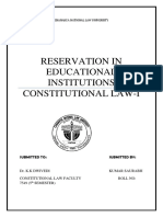 263049829-Constitutional-Law-Reservation-in-Educational-Institution.docx