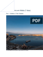Roteiro 7 Dias em Malta