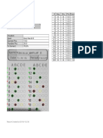 Sample Zipgrade Test