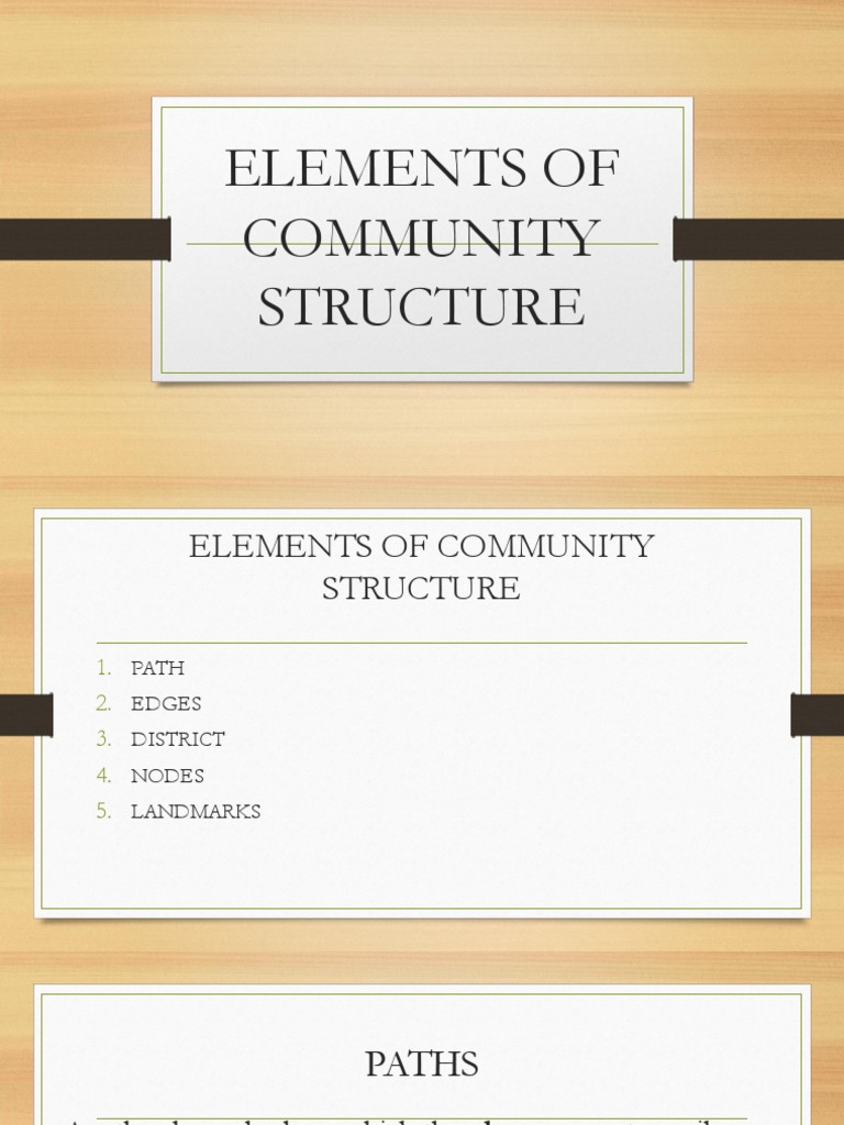 Community Structure Elements Explained | PDF | Leadership | Behavioural ...