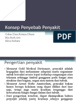 Konsep Penyebab Penyakit