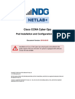 Cisco CCNA Cyber Ops: Pod Installation and Configuration Guide