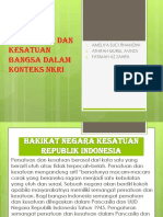 Dinamika Persatuan Dan Kesatuan Bangsa Dalam Konteks Nkri: Ameliya Suci Rhamdini Athifah Murul Avindi Fatimah Az Zahra