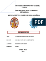 GEOTERMOMETRIA Yacimientos Minerales