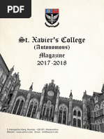 St. Xavier's College Magazine 2017-18 | PDF | Lawsuit