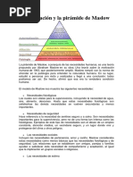 Pirámide Maslow