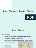 Land Plants Vs Aquatic Plants