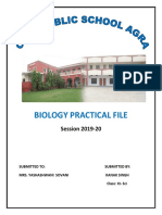 Chemistry Practical File