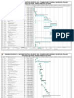 Cronograma de Avance de Obra PDF