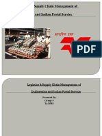 Logistics & Supply Chain Management of Dabbawalas and Indian Postal Service