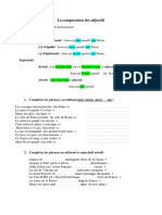 La Comparaison Des Adjectifs - 7 - Fiche Voc - Fiche de Travail