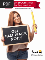 GST Fast Track Notes PDF