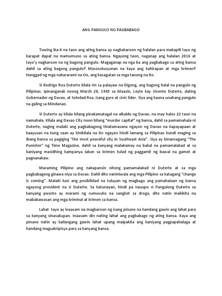 Halimbawa NG Lathalain | PDF