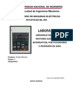 Labo 4 Arranque Manual para Motores Eléctricos Por Interruptor, Por Pulsadores e Inversión de Giro