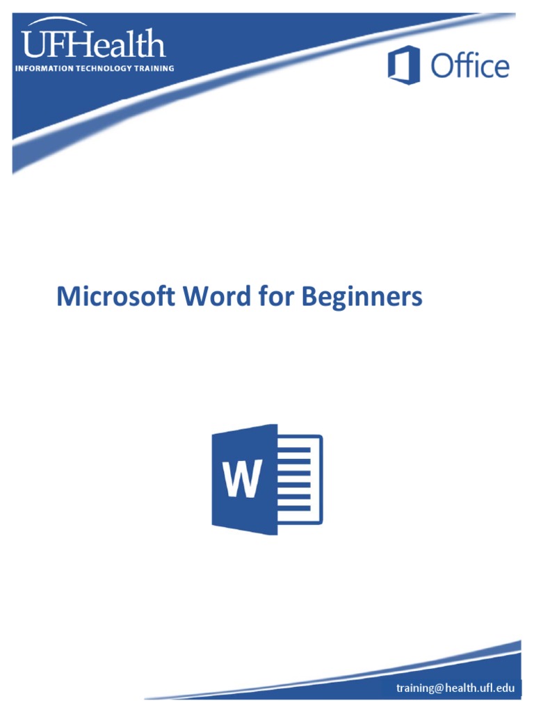 MICROSOFT WORD TUTORIALS FOR BEGINNERS PDF visual data 4