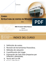 Estructura de Costos Mineros