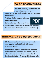 Semana 9 - Hidráulica de Reservorios