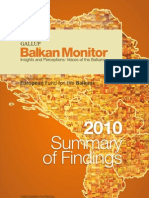 BalkanMonitor-2010 Summary of Findings