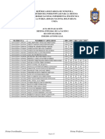 Firma Coordinador - Firma Profesor