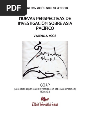 Nuevas Perspectivas De Asia Pacifico Pdf Asunto Gramatica Lengua Espanola