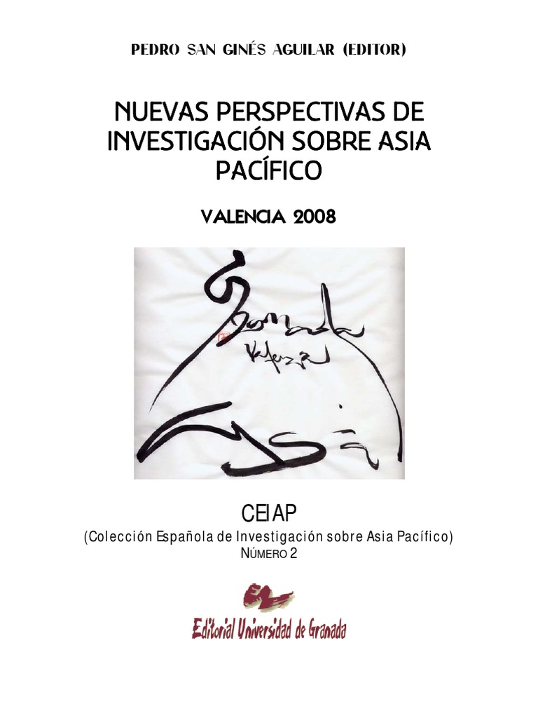 Nuevas Perspectivas De Asia Pacifico Pdf Asunto Gramatica Lengua Espanola