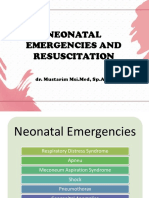 Neonatal Emergencies and Resuscitation Mustarim