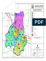 Peta Rencana Struktur Ruang Kota Serang 2010-2030