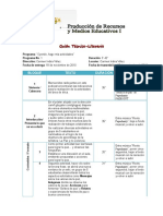 Unidad 4. Actividad 2.1 Guion Tecnico - Literario