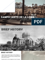 Brief History of La Loma Cemetery in Manila