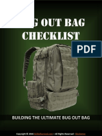 Bug Out Bug Out Bag Checklist V3 PDF