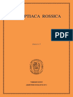 Aegyptiaca Rossica III PDF