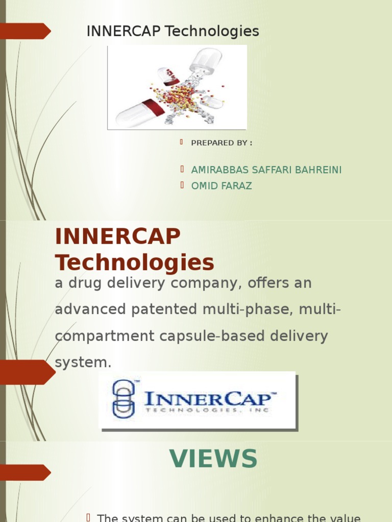 Multi-Phase Capsule Delivery System | PDF | Tablet (Pharmacy ...