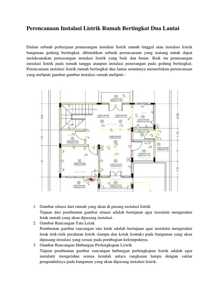 Download Kumpulan Diagram Instalasi Penerangan Photos