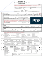 Minnesota Motor Vehicle Accident Report