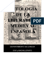 Literatura Medieval Española. Antología PDF