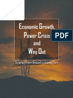 Economic Growth, Power Crisis & Way Out of Bangladesh