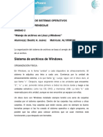 Manejo de Archivos en Windows y Linux PDF