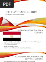 The Egyptian Culture