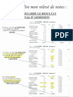 Comment (Ire Mon de Notes: Releoé